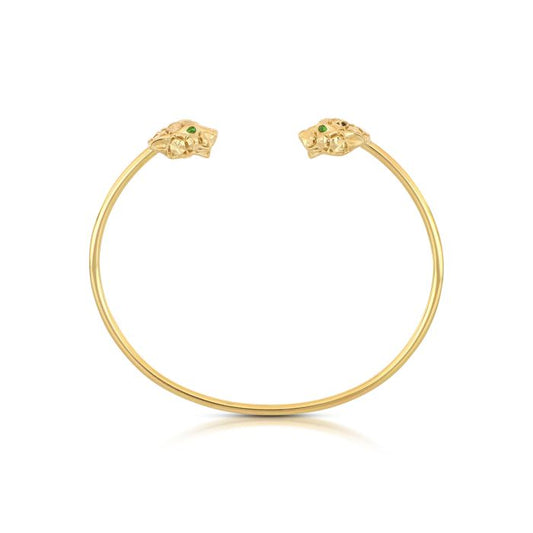 bracciale rigido pantera sottile da 6,50 gr.