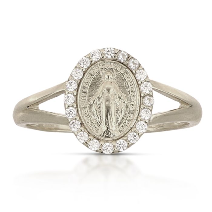 Ring mit Wunder in Weißgold 2,00 g 803321715222
