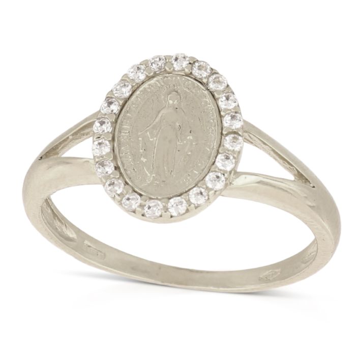Ring mit Wunder in Weißgold 2,00 g 803321715222