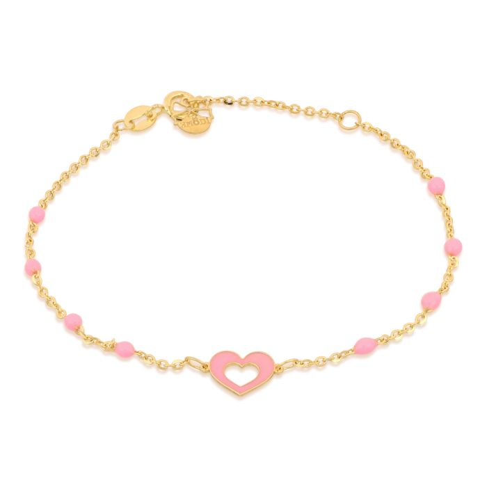 Kinderarmband aus Weißgold mit Plättchen 14 cm 1,60 g 803321710932