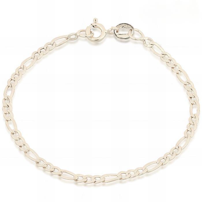 Zweifarbiges ovales Gliederkettenarmband aus 18 kt Gold IS986GB