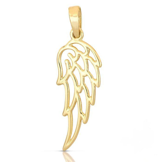 pendente ala in oro giallo da 1,10 gr