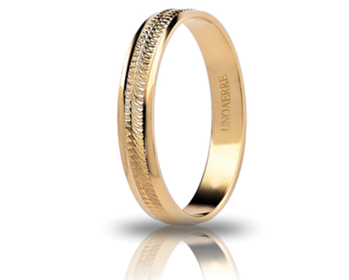 Fedina unoaerre Dalia in oro giallo af294