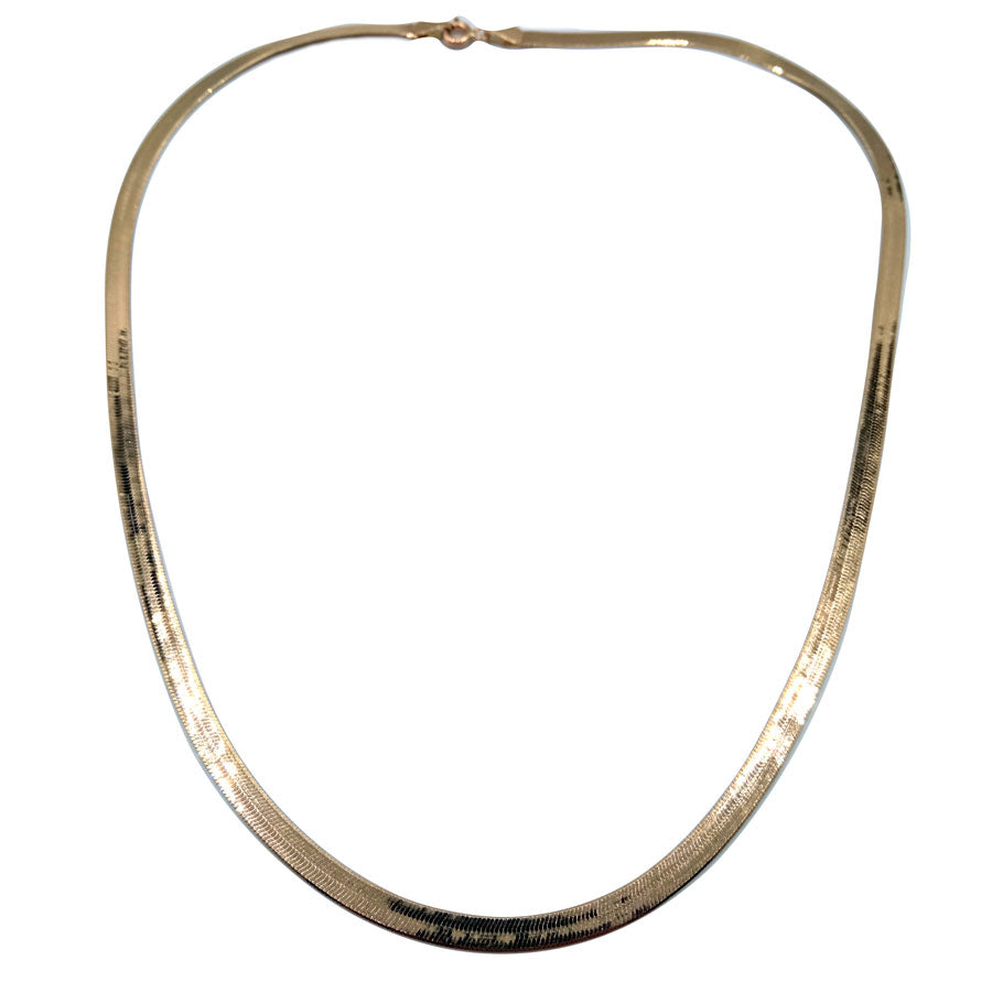 Collana Piattina in Oro 18kt