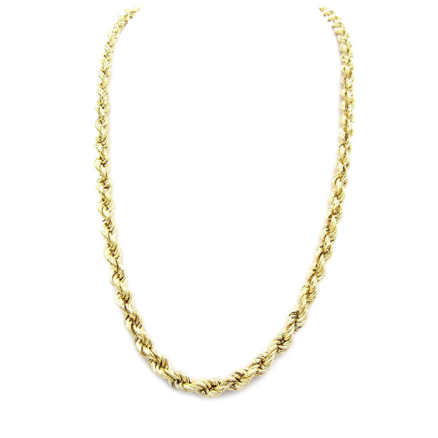 Collana fune in oro giallo da gr 18.20