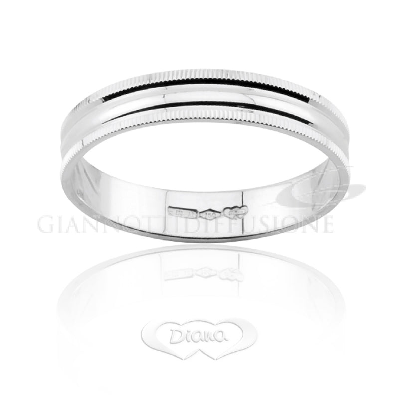 fedina diana lucida in oro bianco 2.50 gr