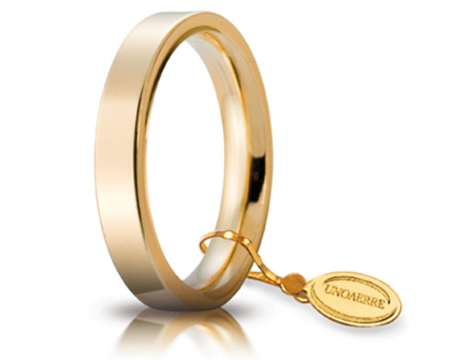 Fede Unoaerre Cerchi di Luce in Oro Giallo mm 3,5