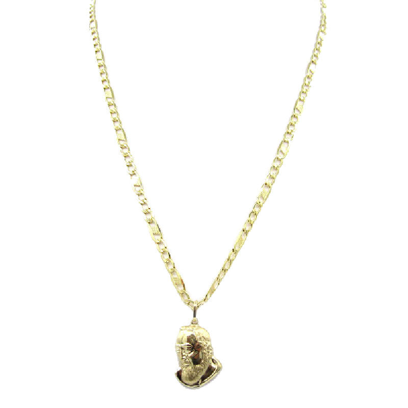 Collana padre pio in oro giallo da gr 8.00