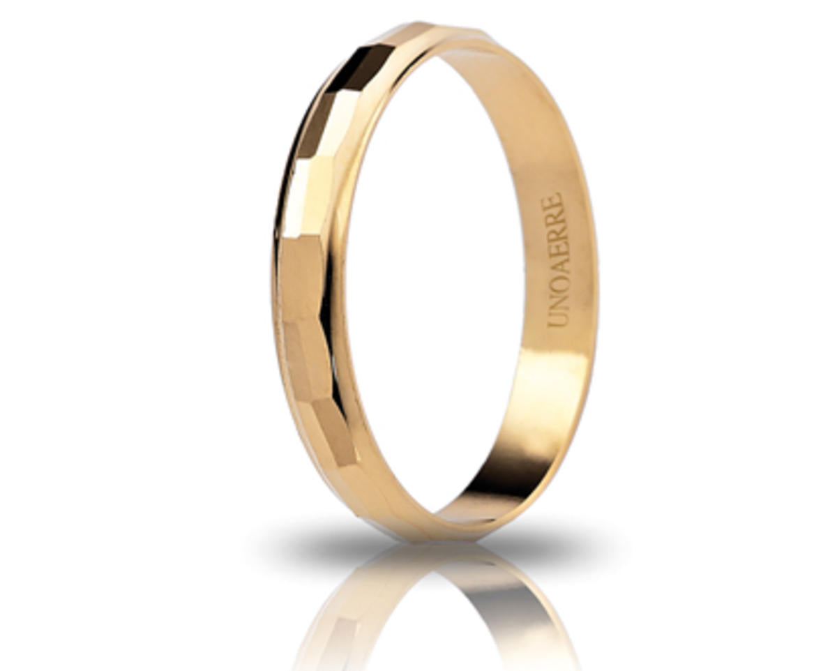 Fedina Unoaerre Viola in oro giallo AF296