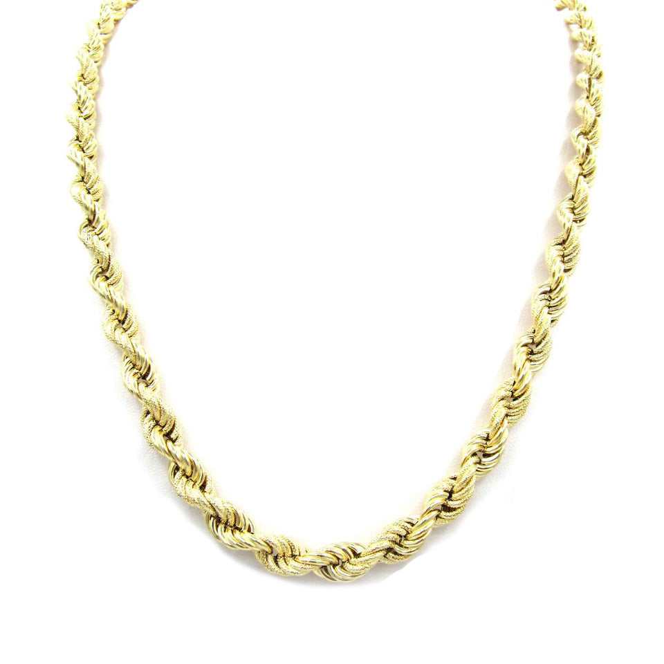 Collana fune in oro giallo da gr 22.70