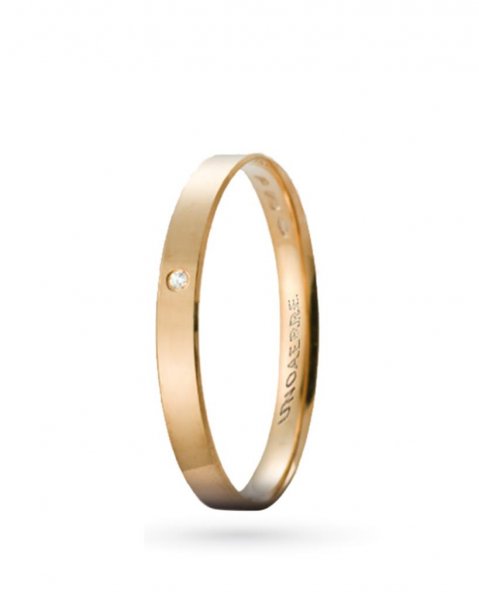 Fedina Unoaerre Gelsomino in oro giallo con diamante