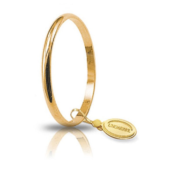 Fede unoaerre classica francesina oro giallo grammi 1,5