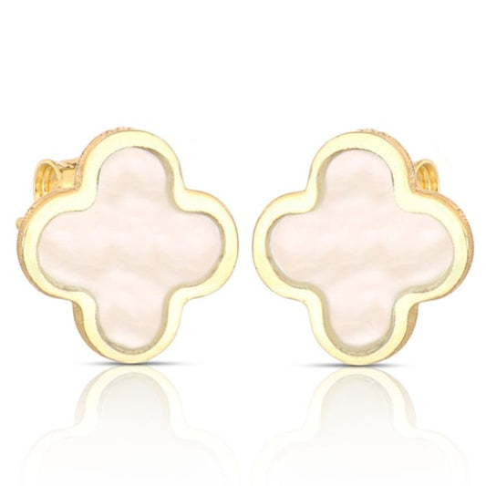 Orecchini Quadrifoglio in oro giallo da 1,00 gr.