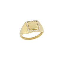  Herrenring aus 18 kt Gelbgold mit Kreuz 803321737442