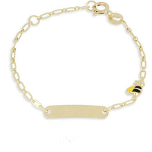  Bracciale 9kt con Ape in Oro Giallo