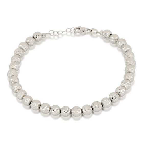 bracciale palline diamantate da donna