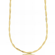  Collana Treccia in Oro Giallo da 3,40gr.