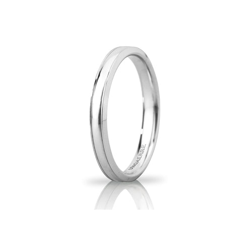 Fede Unoaerre Orion Slim oro bianco